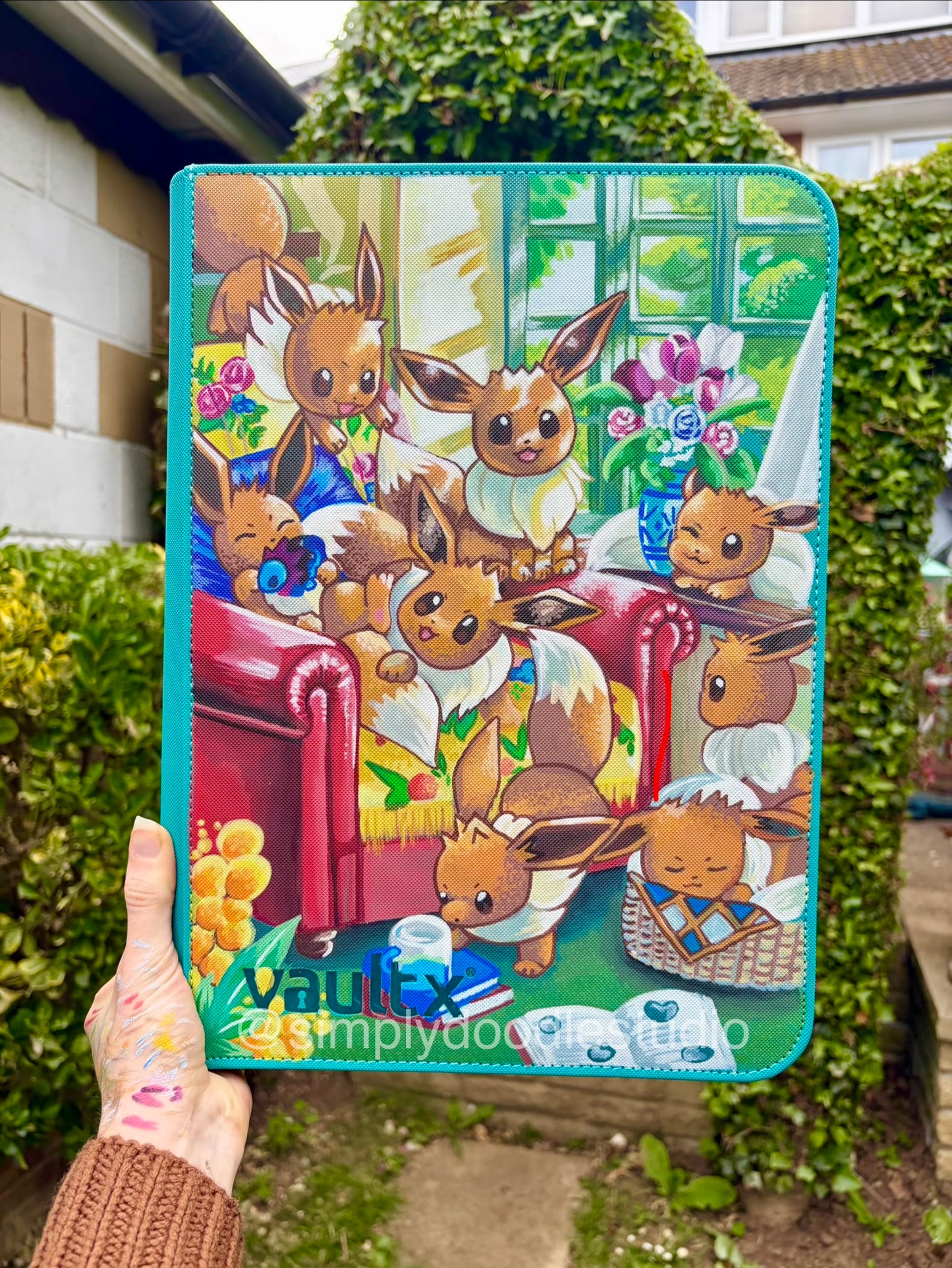 Custom 9 Pocket TCG Binder - FULL CARD ARTWORK