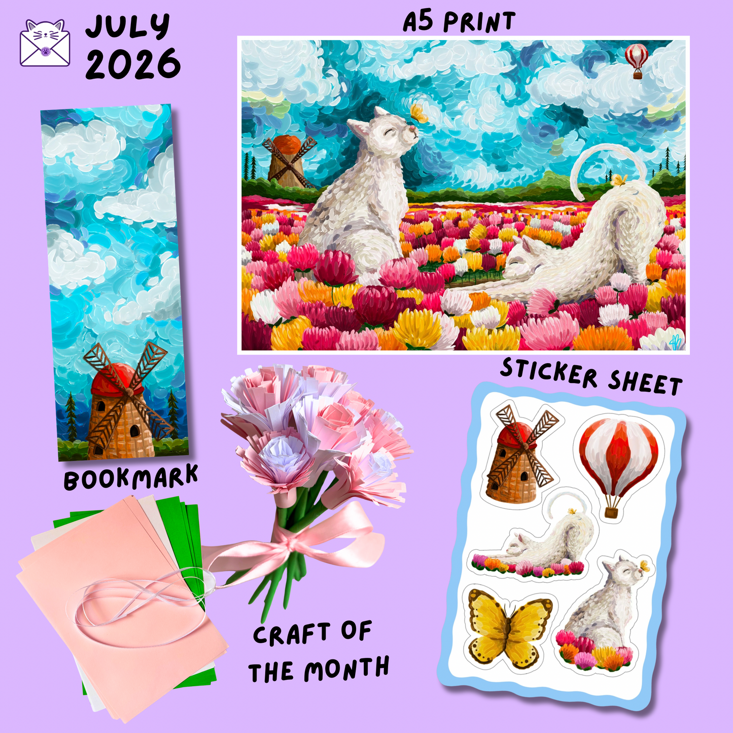 Crafty Cats Mail Club Subscription